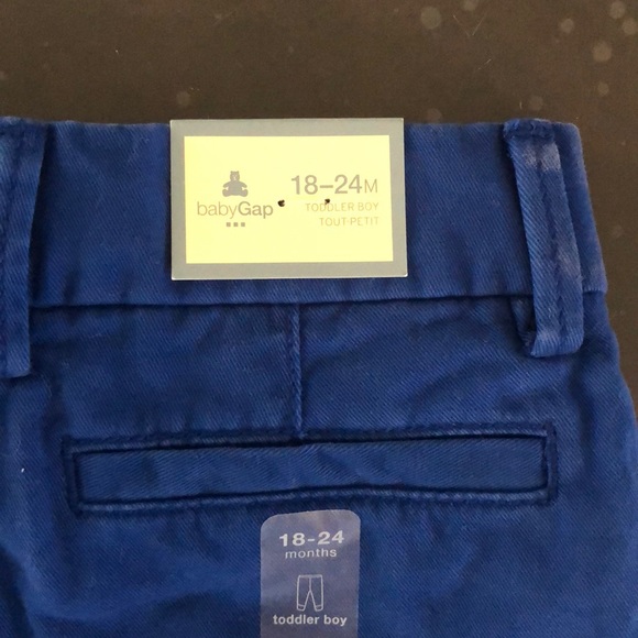 NWT Baby Gap Blue Shorts 18-24 months - Picture 4 of 4